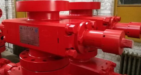 10000psi การเจาะ Single Ram Bop Shaffer ประเภทน้ํามัน Rig blowout ป้องกัน