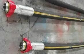ความดันการทํางาน 4" ID 5000psi API 7K โมโนแกรม Vibrator Rotary Hose