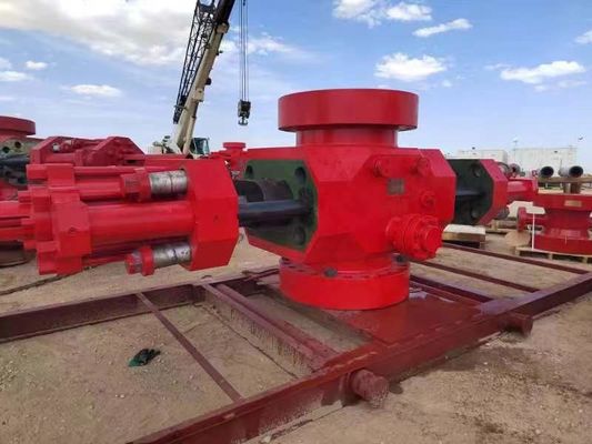 Cameron U type single ram Blowout Preventer พร้อมฝากระโปรงมาตรฐานเปิดและปิดไฮดรอลิก