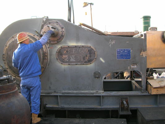 ปั๊มดินเจาะ F500-F1600 1640KW 2200HP API 7K ปั๊มขับไดเซล