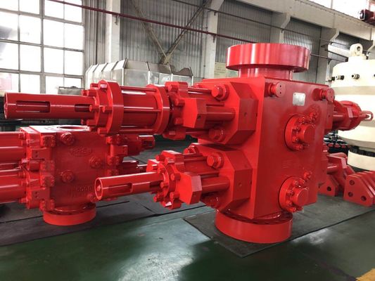 ฟอร์จ Double Ram Blowout Preventer พร้อมแรงเฉือนไฮดรอลิคเปิดและปิด