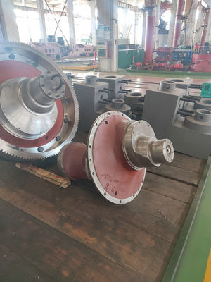 QF800 ไฟฟ้า สารละลาย ปั๊ม สำหรับแท่นขุดเจาะ 800HP พร้อมเฟืองก้างปลา