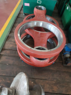 F500 Oilwell สามเท่า ปั๊มs 5,000 Psi Api โคลน ปั๊ม สำหรับการขุดเจาะบ่อน้ำมัน