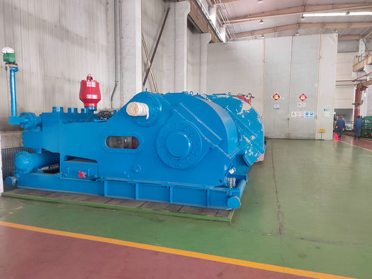 500HP Oil แท่นขุดเจาะ โคลน ปั๊ม ปั๊มโคลนขับเคลื่อนด้วยไฟฟ้า สามเท่า ปริมาณขนาดเล็ก