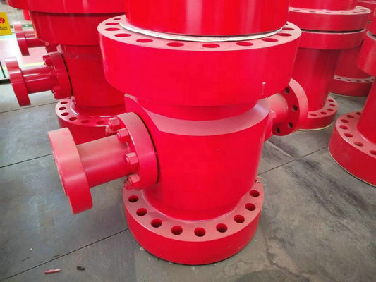 11 &quot;2000 3000 5000 Psi การขุดเจาะ Spool โคลน Cross อุปกรณ์หลุมผลิต