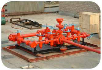 3 1/8 นิ้ว -3000psi Choke ฆ่า ท่อร่วม Oilfield ใช้หลุมผลิต