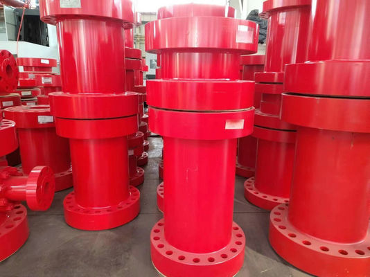 3000 Psi Double Studded Adapter Adapter หน้าแปลนหลุมผลิตสำหรับการเจาะหลุม