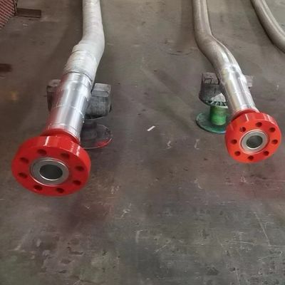 3&quot;900LB Flanged 3 1/2&quot; ID ความดันสูง Coflexip Hose 5000 Psi รางกันไฟสําหรับสนามน้ํามัน API 16C