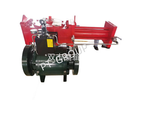 10 &quot; Flanged การเชื่อมต่อไฮดรอลิกลูกวาล์วสําหรับ Diverter API 6D / 6A