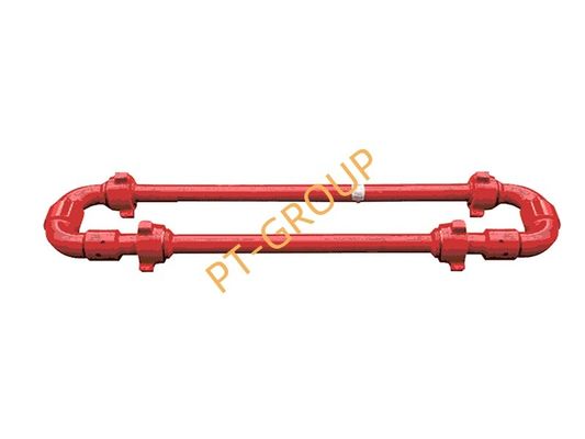 2 &quot; 5000 psi ความดันการทํางาน Chicksans เครื่องเชื่อม 12 &quot;ความยาว