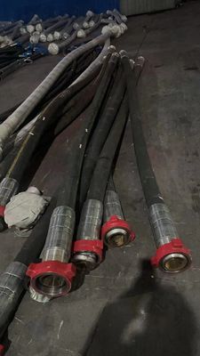 ความดันสูง Rotary Drilling Coupling Rubber Hose API 7K Monogrammed Vibrator Rotary Hose หมุนหมุนหมุน